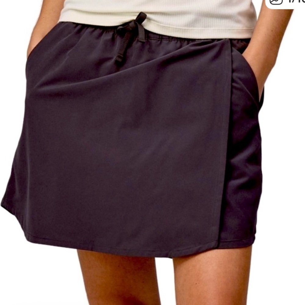 Patagonia Black Fleetwith Sport 
Skort Skort Gorpcore Athletic - Picture 3 of 13